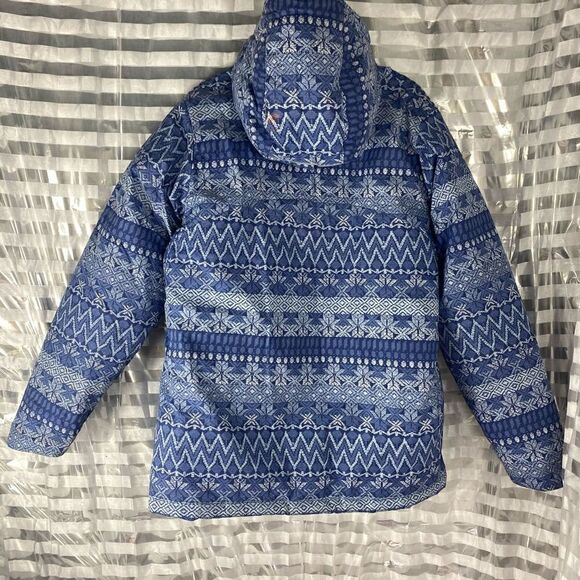 Columbia Hooded Graphic Print Bomber Jacket - Picture 3 of 8